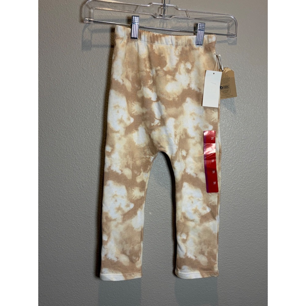 Grayson Collective Toddler 3T Brown Tie Dye Leggings T0524TBP66 NWT